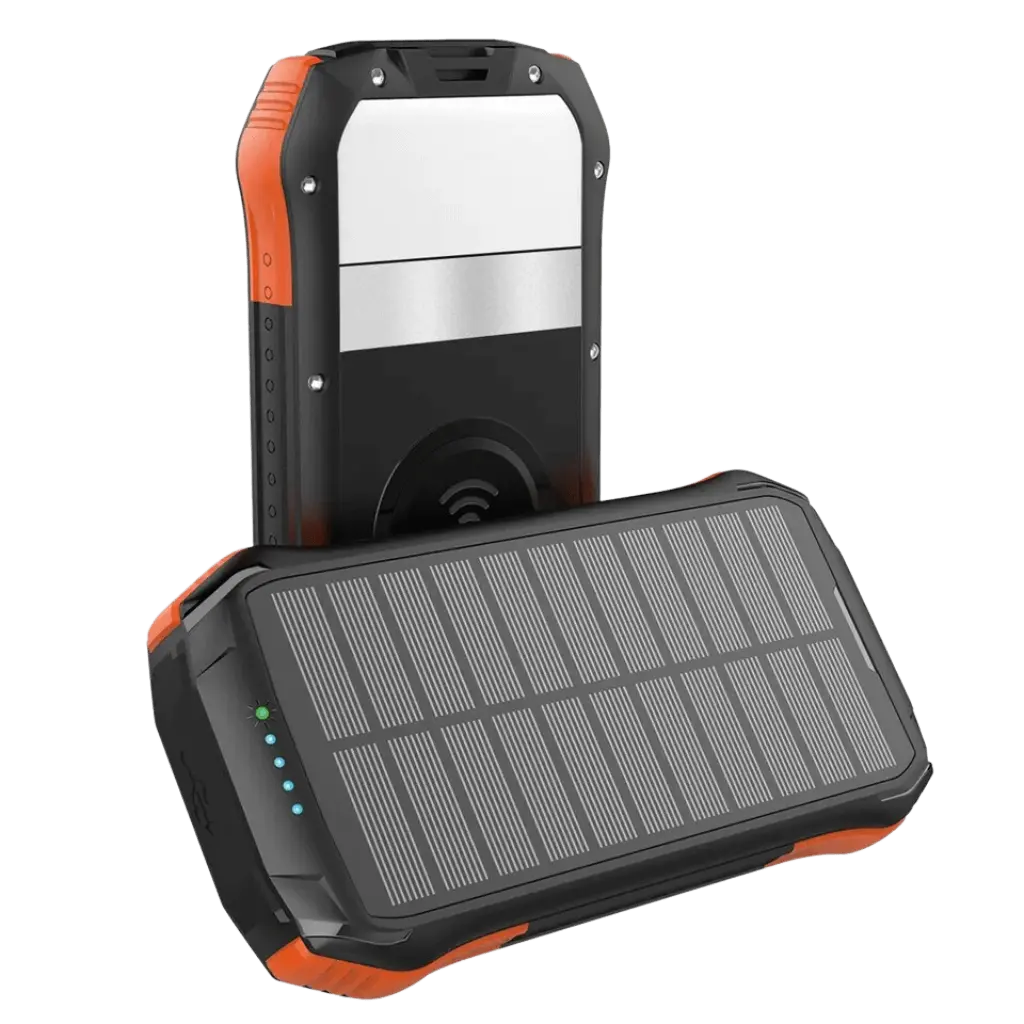 Solar Powerbank 16000mAh – Draagbare Waterdichte Oplader voor Avonturiers en Outdoor Gebruik