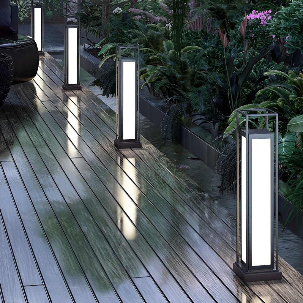 Waterdichte Buitenpostlampen LED Tuinlampen Deck Post Lights
