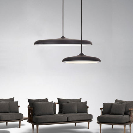 Verstelbare LED Hanglamp - Moderne Metalen Designlamp met Warm & Helder Licht, 40cm Diameter, Geschikt voor Woonkamer/Keuken