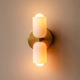 Moderne LED Binnenwandlamp Zwart Glas | Stijlvolle Verlichting voor Slaapkamer en Woonkamer