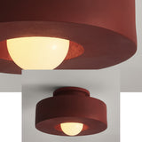 Nordic Macaron Semi Flush Mount Plafondlamp