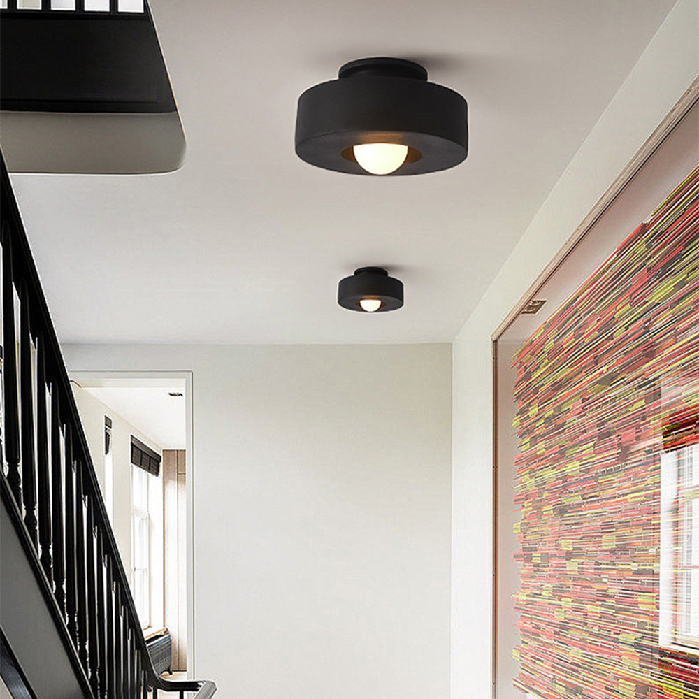 Nordic Macaron Semi Flush Mount Plafondlamp