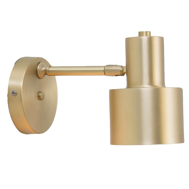 Moderne Gouden Wandlamp - Minimalistisch Metalen Design voor Luxe Interieurs