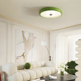 Nordic Simpele Middeleeuwse Ronde Slaapkamer Plafondlamp