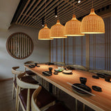Rotan Bamboe Mand Eetkamer Hanglamp