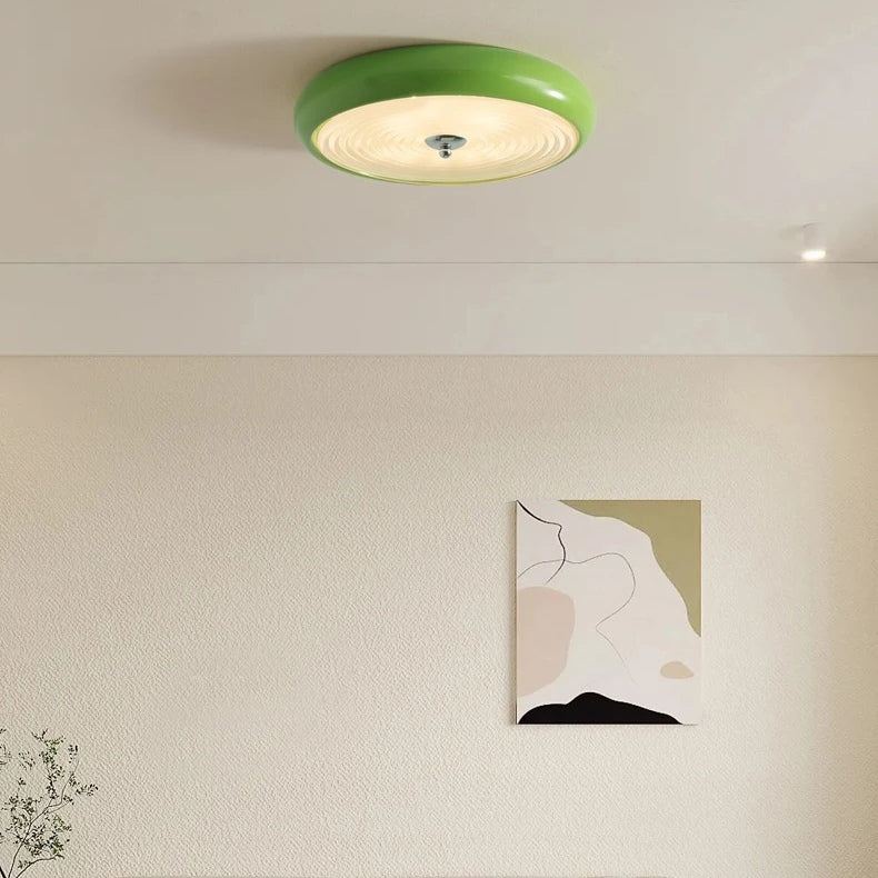 Nordic Simpele Middeleeuwse Ronde Slaapkamer Plafondlamp