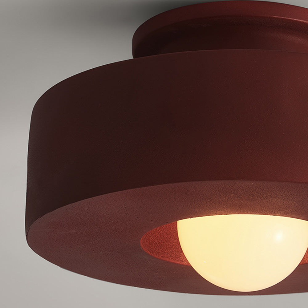 Nordic Macaron Semi Flush Mount Plafondlamp