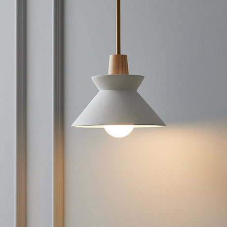 Nordic Hanglamp met Schaduw Aluminium Enkelkops Hanglamp