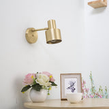 Moderne Gouden Wandlamp - Minimalistisch Metalen Design voor Luxe Interieurs
