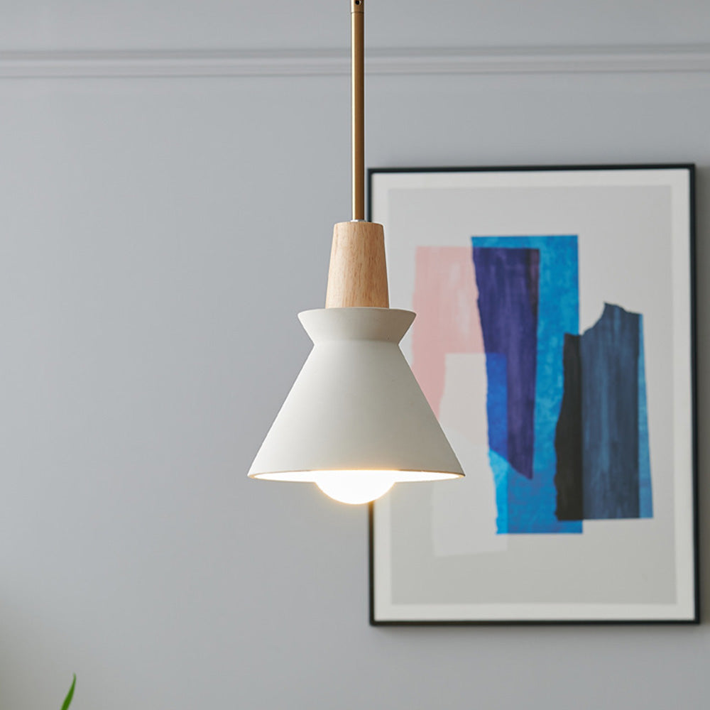 Nordic Hanglamp met Schaduw Aluminium Enkelkops Hanglamp