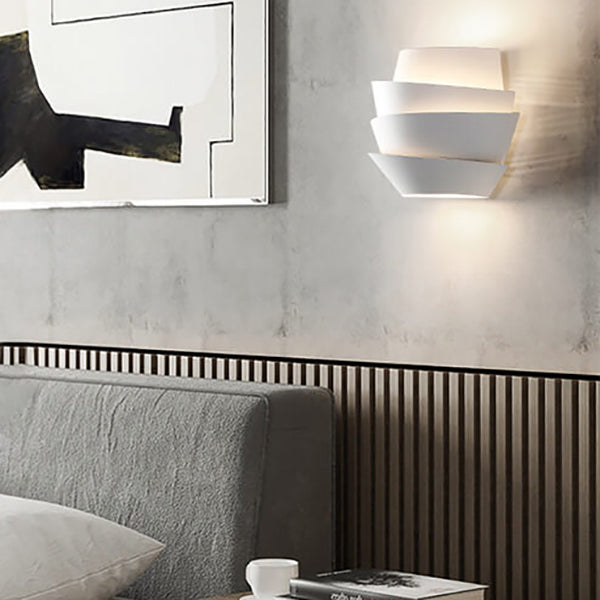 Scandinavische Wandlamp - Moderne IJzeren Wandlamp met Dubbele Lichtpunten voor Stijlvolle Verlichting
