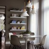 Nordic Hanglamp met Schaduw Aluminium Enkelkops Hanglamp