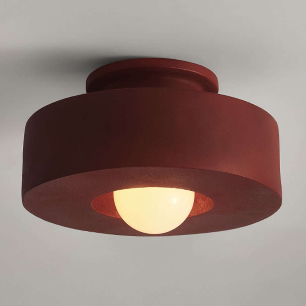 Nordic Macaron Semi Flush Mount Plafondlamp