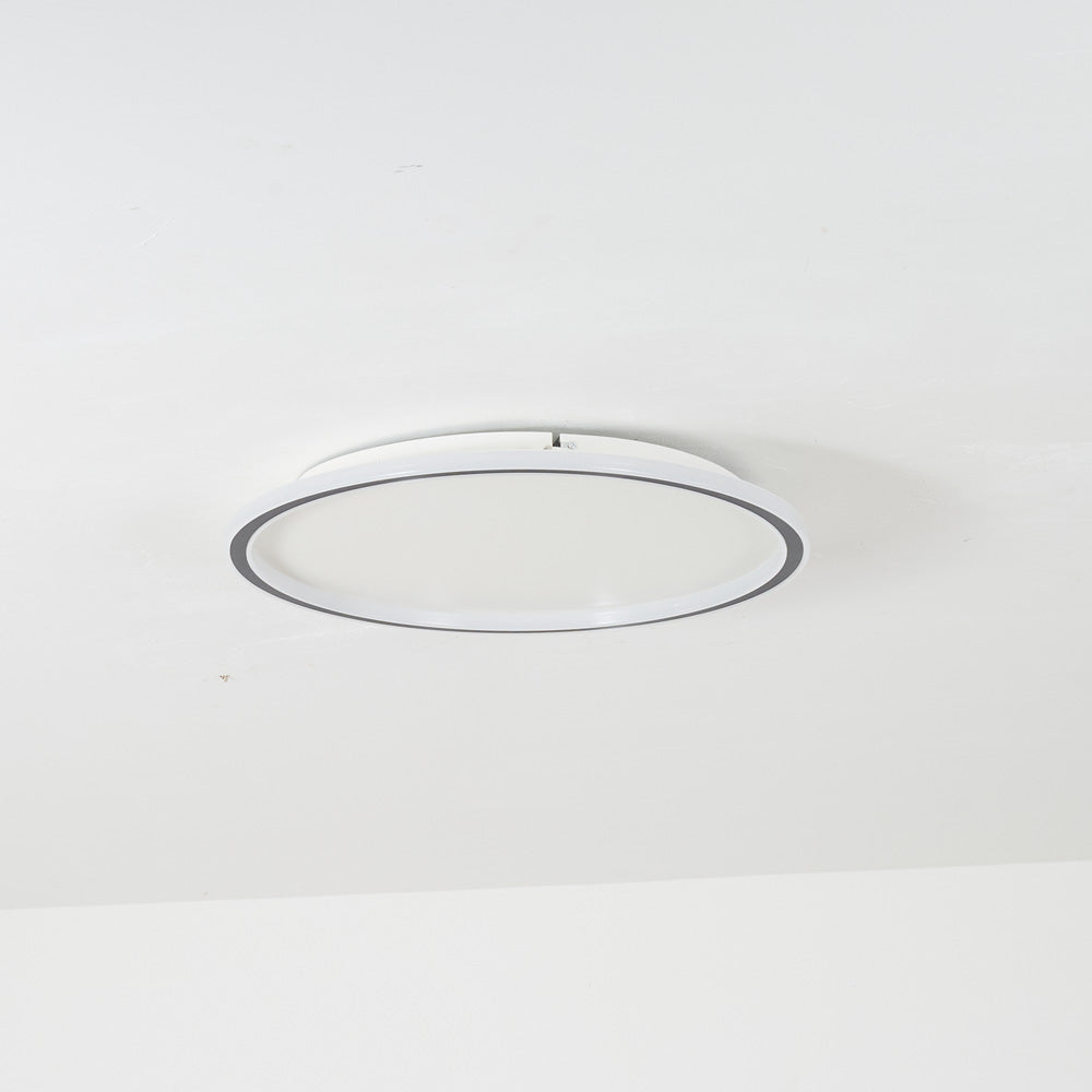 LunaNova - Moderne LED Plafondlamp Metaal/Acryl voor Woon- en Slaapkamer, Zwart/Wit Design