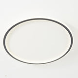 LunaNova - Moderne LED Plafondlamp Metaal/Acryl voor Woon- en Slaapkamer, Zwart/Wit Design