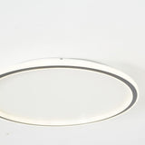 LunaNova - Moderne LED Plafondlamp Metaal/Acryl voor Woon- en Slaapkamer, Zwart/Wit Design