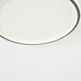 LunaNova - Moderne LED Plafondlamp Metaal/Acryl voor Woon- en Slaapkamer, Zwart/Wit Design