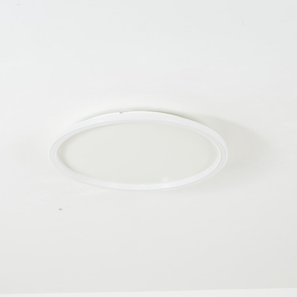 LunaNova - Moderne LED Plafondlamp Metaal/Acryl voor Woon- en Slaapkamer, Zwart/Wit Design