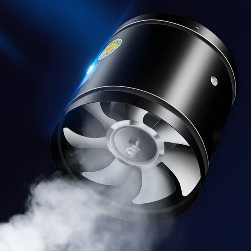 Krachtige Stille Afzuigventilator – Verbeter Luchtkwaliteit en Verwijder Rook en Geuren voor Keuken en Kantoor