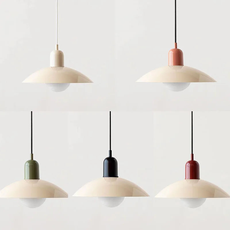 Mid Century Kleurrijke Macaron Bauhaus Hanglamp