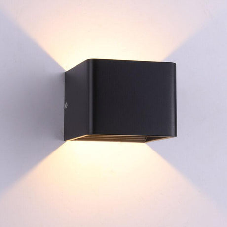 Moderne LED-Mini Vierkante Wandlamp | Aluminium | Multifunctionele Verlichting voor Woonkamer & Slaapkamer