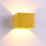 Moderne LED-Mini Vierkante Wandlamp | Aluminium | Multifunctionele Verlichting voor Woonkamer & Slaapkamer