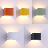 Moderne LED-Mini Vierkante Wandlamp | Aluminium | Multifunctionele Verlichting voor Woonkamer & Slaapkamer