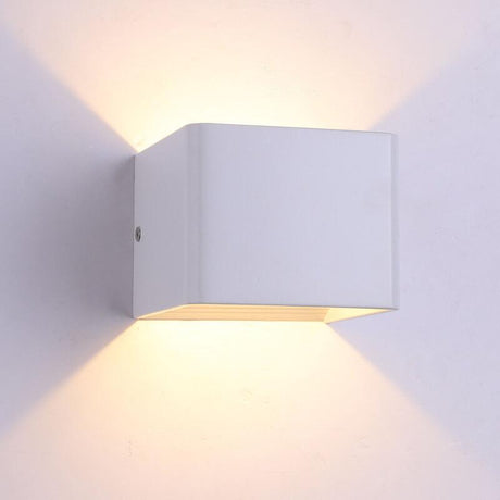Moderne LED-Mini Vierkante Wandlamp | Aluminium | Multifunctionele Verlichting voor Woonkamer & Slaapkamer