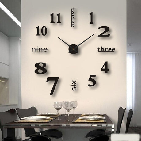 KreativDesign DIY Wandklok - Uniek en Creatief Ontwerp voor Jouw Interieur