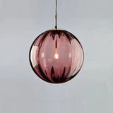 Nordic Minimalistische Moderne Waterpatroon Glazen Bol Hanglamp