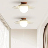 Franse Crème IJzeren LED Plafondlamp