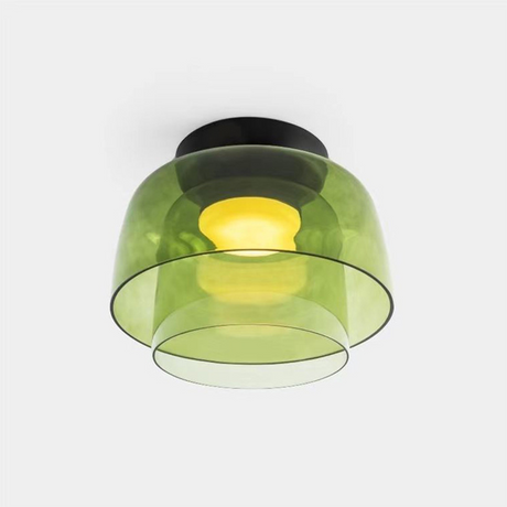 Nordic Designer Creatieve Persoonlijkheid Middeleeuwse Glazen Plafondlamp