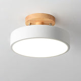 Scandinavische Ronde LED Semi-Inbouw Plafondlamp – Modern Design voor Woonkamers en Slaapkamers