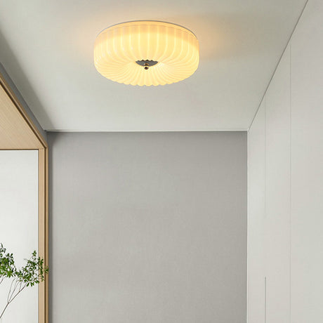 Middeleeuws Cream Style Bauhaus Glazen Plafondlamp