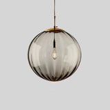 Nordic Minimalistische Moderne Waterpatroon Glazen Bol Hanglamp