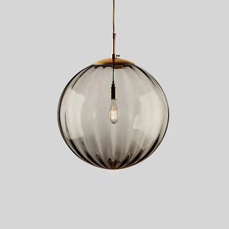 Nordic Minimalistische Moderne Waterpatroon Glazen Bol Hanglamp