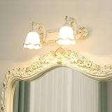 Félicie Klassieke Spiegelwandlamp - Verkrijgbaar in 4 Kleuren, Optie voor 2/3/4 Lampen
