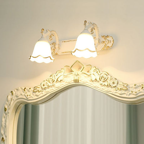 Félicie Klassieke Spiegelwandlamp - Verkrijgbaar in 4 Kleuren, Optie voor 2/3/4 Lampen