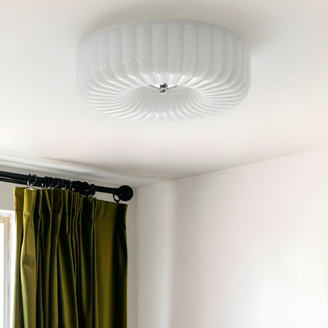 Middeleeuws Cream Style Bauhaus Glazen Plafondlamp