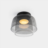 Nordic Designer Creatieve Persoonlijkheid Middeleeuwse Glazen Plafondlamp