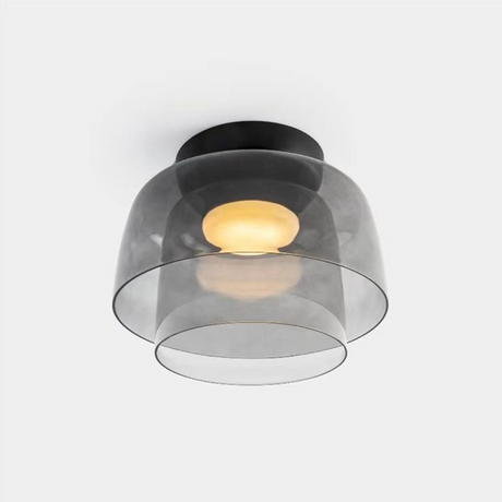 Nordic Designer Creatieve Persoonlijkheid Middeleeuwse Glazen Plafondlamp