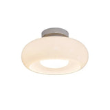 Retro Amber Ronde Glazen Plafondlamp