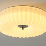 Middeleeuws Cream Style Bauhaus Glazen Plafondlamp