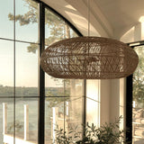 Handgeweven Rotan Hanglamp - Landelijke Stijl
