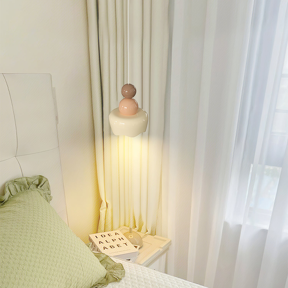Romantische LED Hanglamp voor Slaapkamer - Modern Design en Warme Verlichting