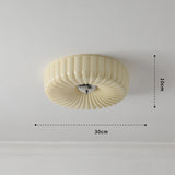 Middeleeuws Cream Style Bauhaus Glazen Plafondlamp