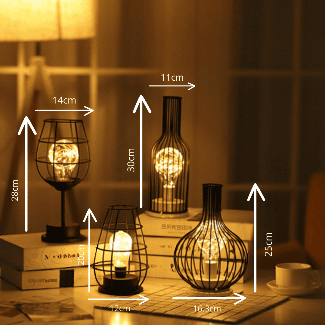 NoirLume - Luxe Moderne Zwarte Tafellamp | Sfeervolle Verlichting voor Woonkamer & Slaapkamer
