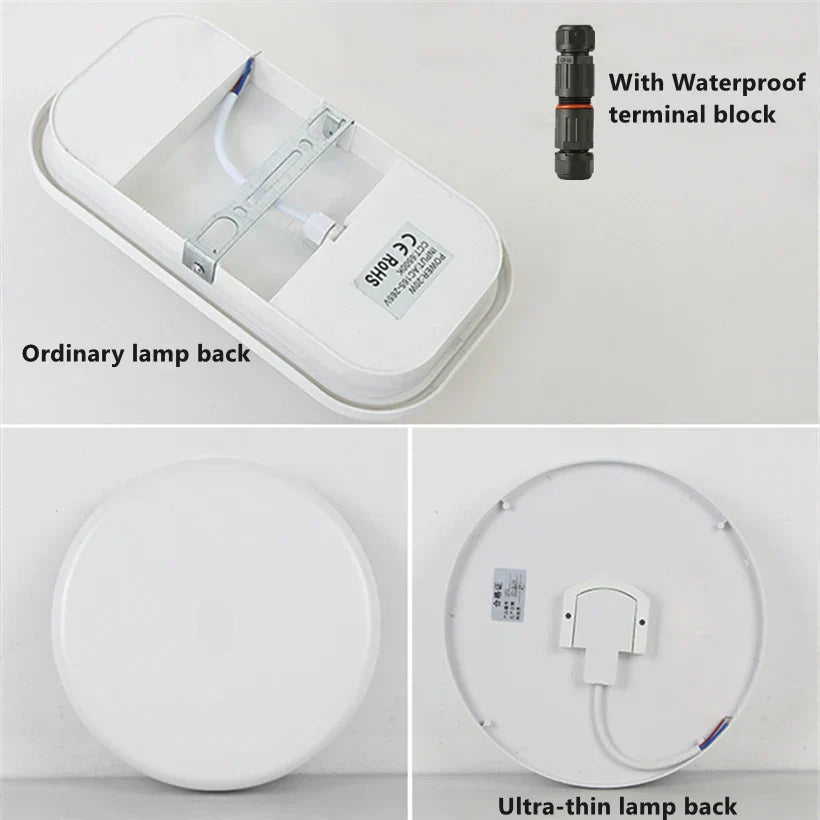 Vochtbestendige LED Plafondlamp voor Badkamer en Keuken - Duurzame Verlichting