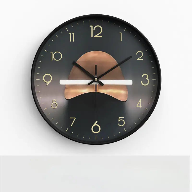 Stijlvolle Moderne Wandklok - Compacte 20x20 cm Klok voor Woonkamer en Slaapkamer, Verkrijgbaar in 6 Stijlen