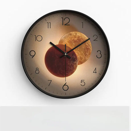 Stijlvolle Moderne Wandklok - Compacte 20x20 cm Klok voor Woonkamer en Slaapkamer, Verkrijgbaar in 6 Stijlen